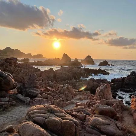 Sunset Costa Rossa 1221 Tramonto Vista Mare בית נופש